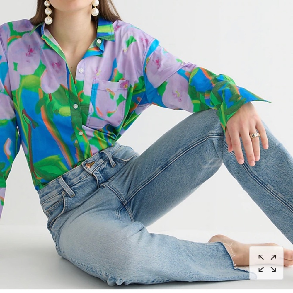 Limited-edition Nicole Wittenberg X J.Crew sweet William button-up shirt